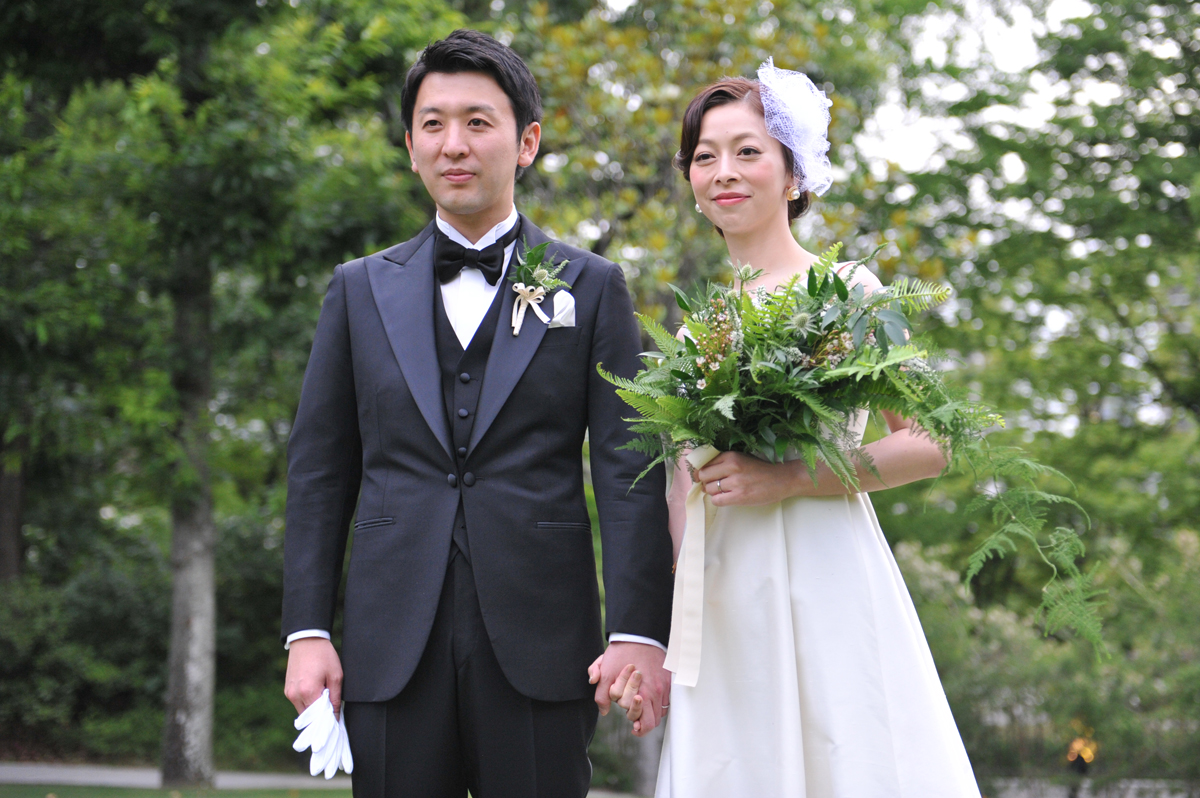 結婚式のオーダースーツ タキシード おしゃれな新郎衣装は大阪 心斎橋のテーラーluxum